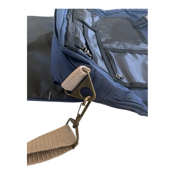 🎙️ NAFB National Association of Farm Broadcasting Messenger Bag – Navy Blue - Picture 9 of 9